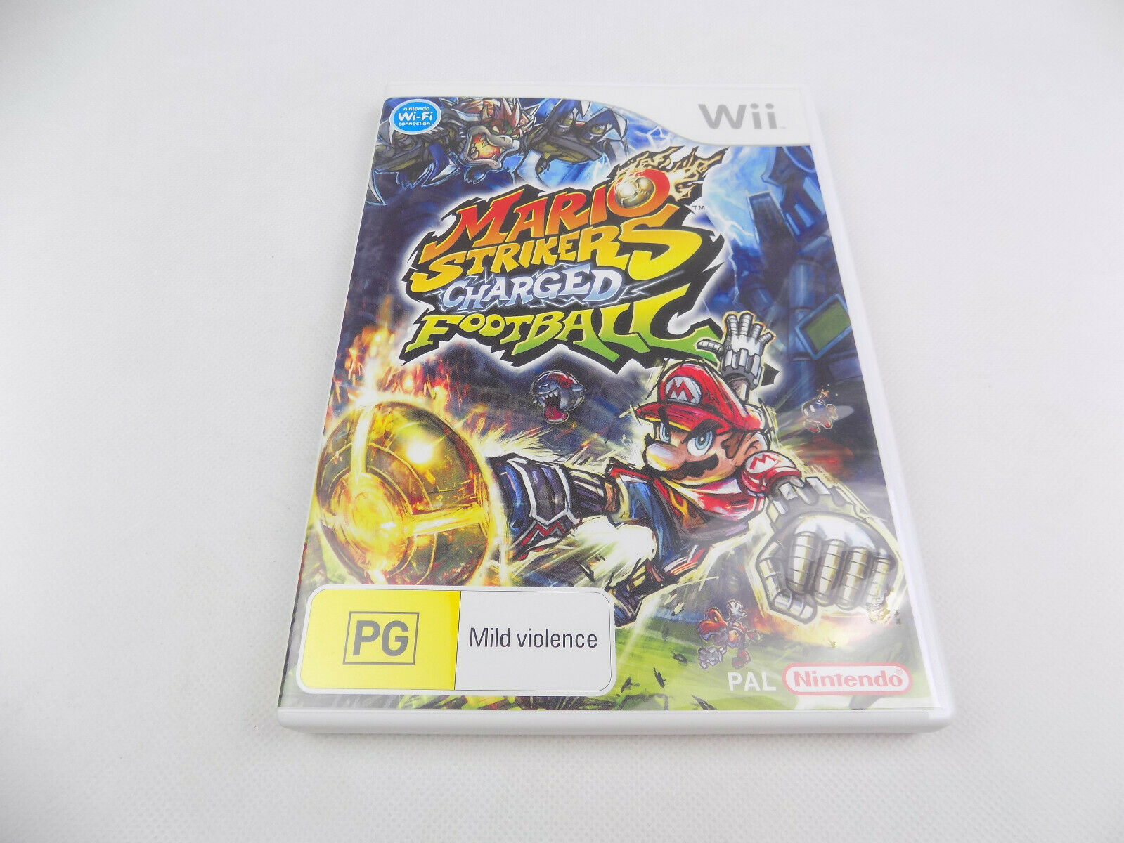 Mint Disc Nintendo Wii Mario Strikers Charged Football Wii U Comp ...