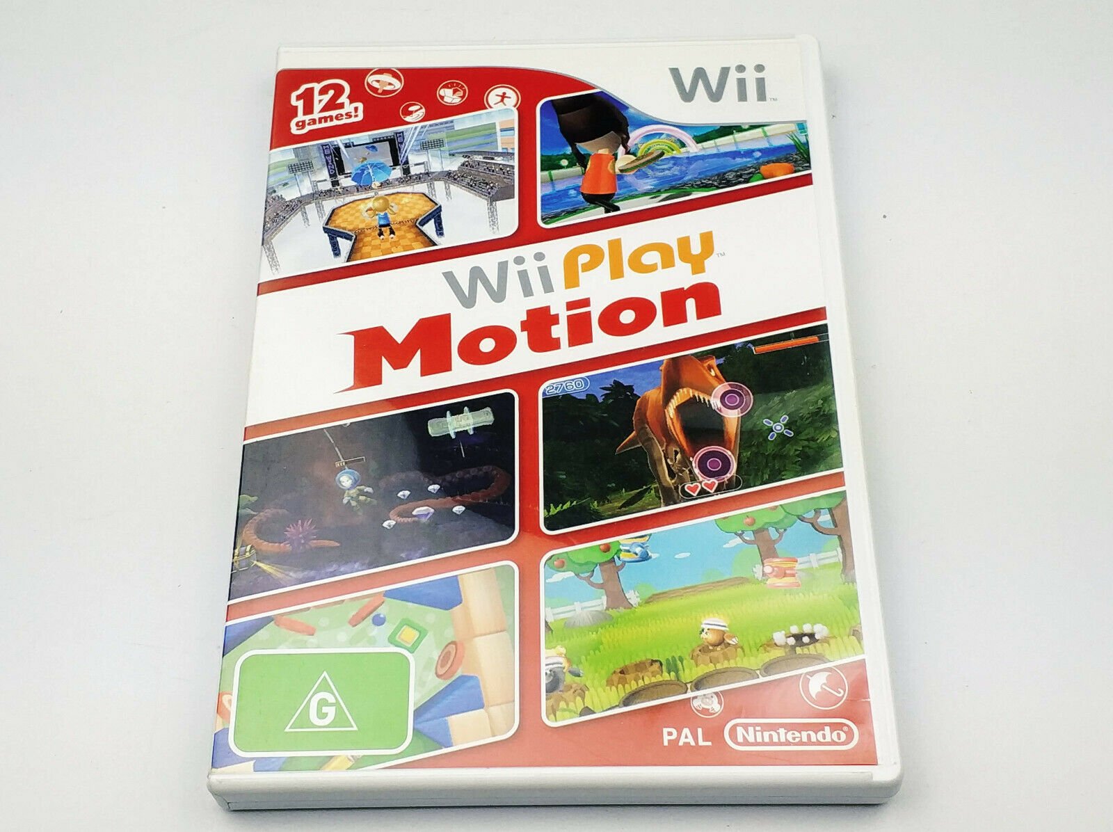Mint Disc Nintendo Wii Play Motion Wii U Comp. - Inc Manual