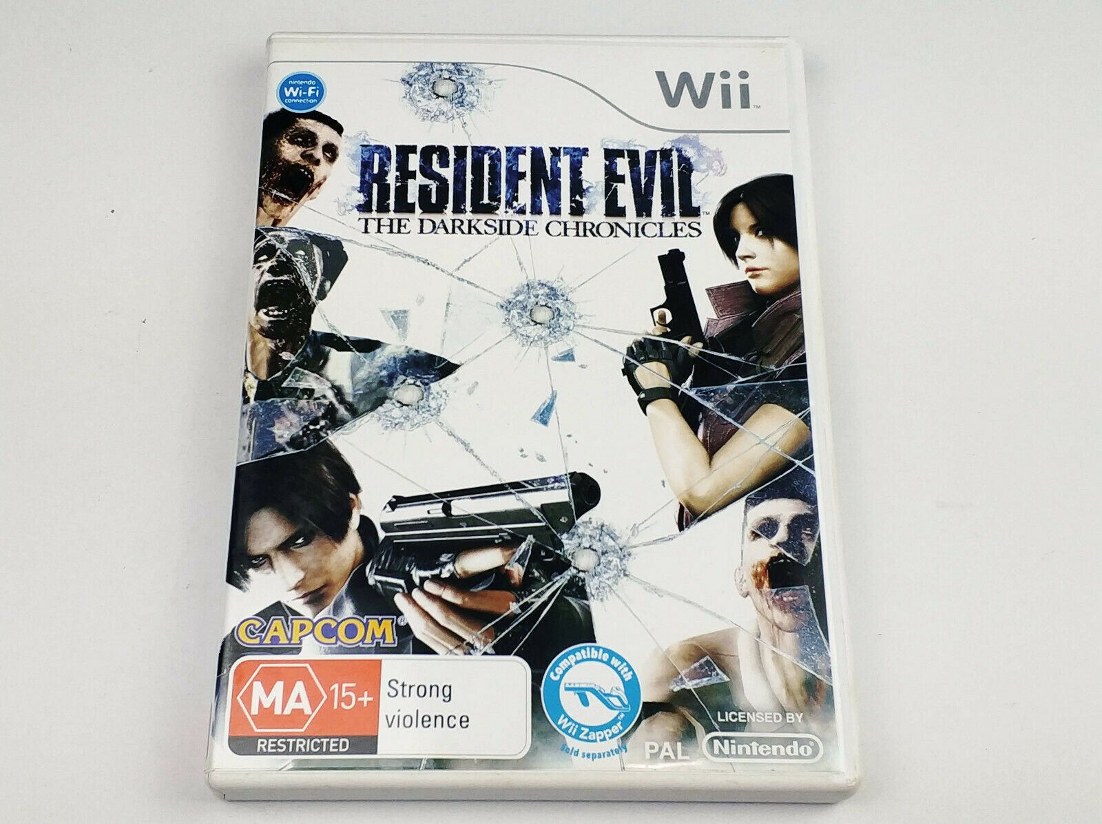 Mint Disc Nintendo Wii Resident Evil: The Darkside Chronicles Wii U Comp. - No Manual