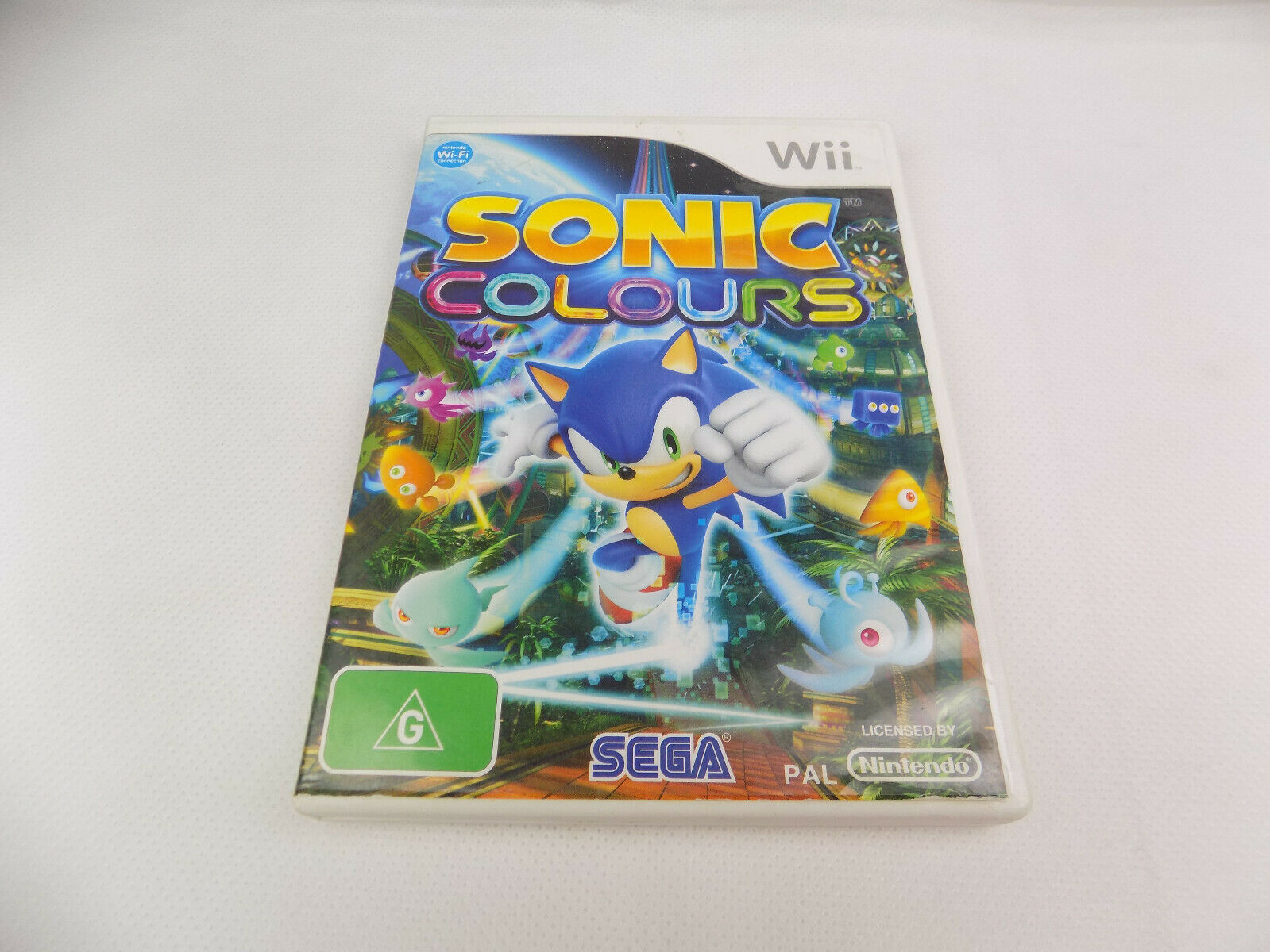 Mint Disc Nintendo Wii Sonic Colours – PAL Wii U Comp. – No Manual ...