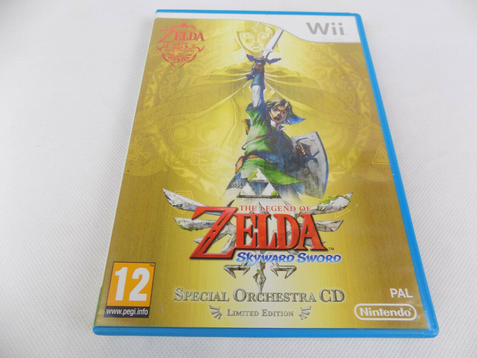 Mint Disc Nintendo Wii The Legend of Zelda: Skyward Sword Wii U Comp. - Inc Manual