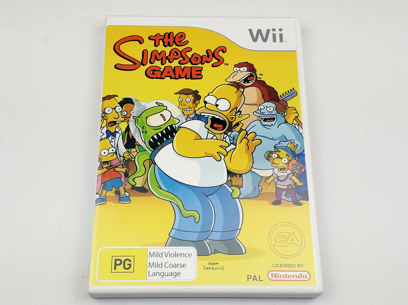 Wii simpsons on sale