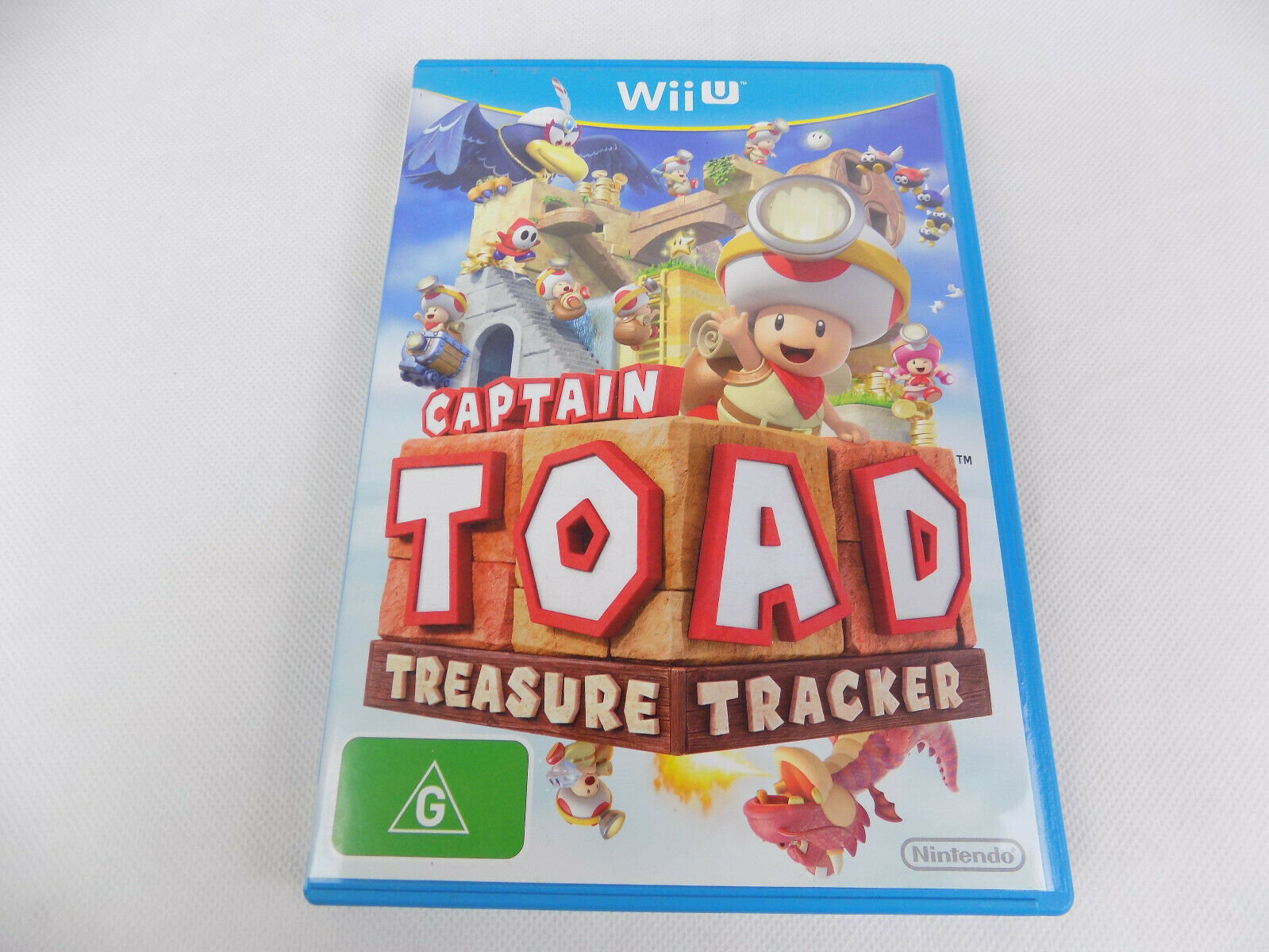 Mint Disc Nintendo Wii U Captain Toad Treasure Tracker – No Manual ...