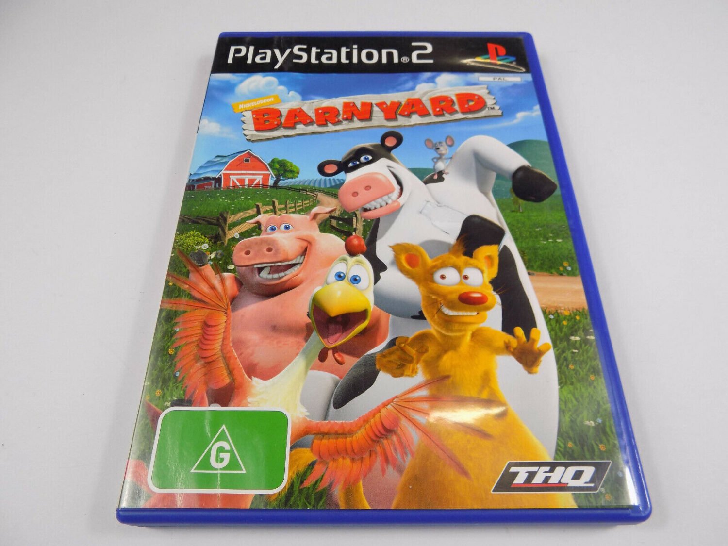 Mint Disc Playstation 2 Ps2 Barnyard - Inc Manual