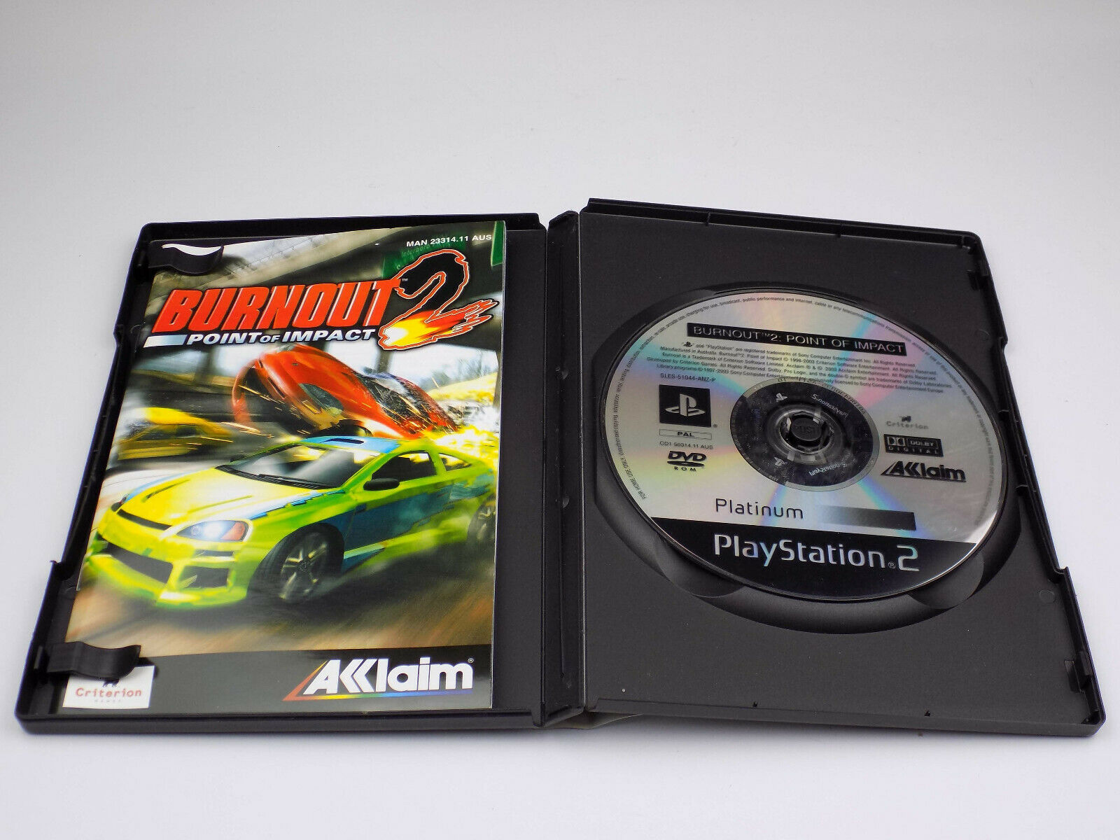 Mint Disc Playstation 2 Ps2 Burnout 2 Point of Impact – Inc Manual ...