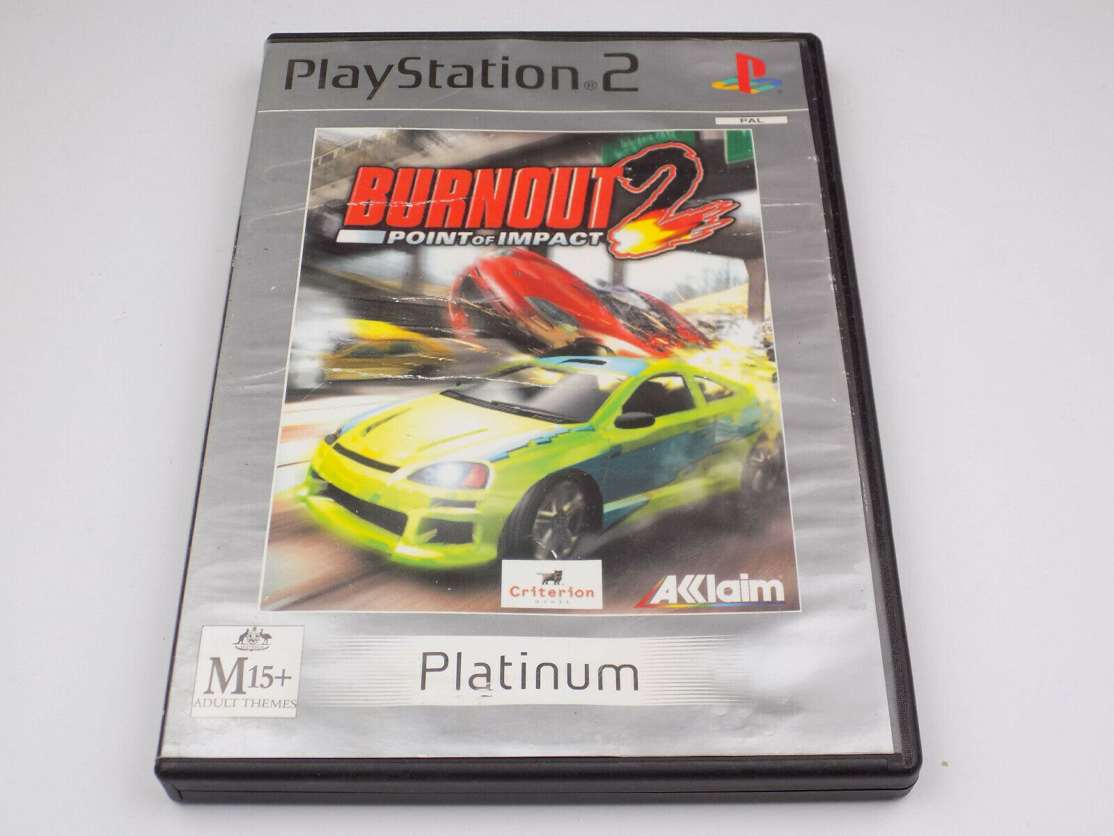 Mint Disc Playstation 2 Ps2 Platinum Burnout 2 Point of Impact - Inc ...