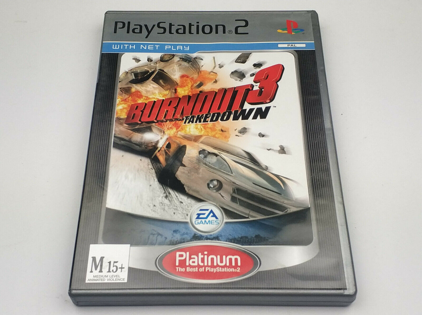 Mint Disc Playstation 2 Ps2 Platinum Burnout 3 Takedown – Inc Manual ...