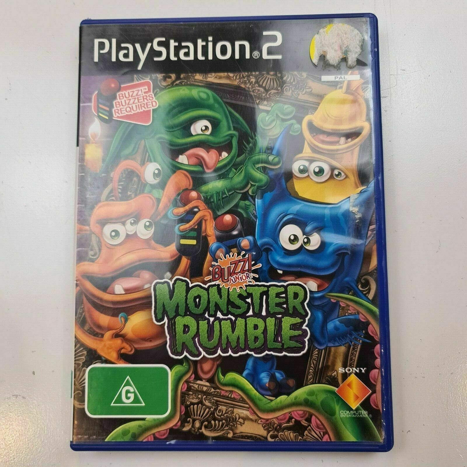 Buzz Junior Monsters. Playstation 2