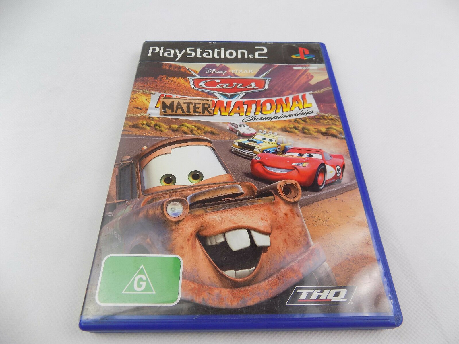 Mint Disc Playstation 2 Ps2 Cars Mater National Championship - Inc Manual