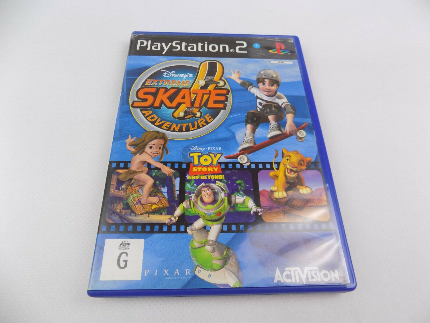 Mint Disc Playstation 2 Ps2 Disney's Extreme Skate Adventure- Inc Manual