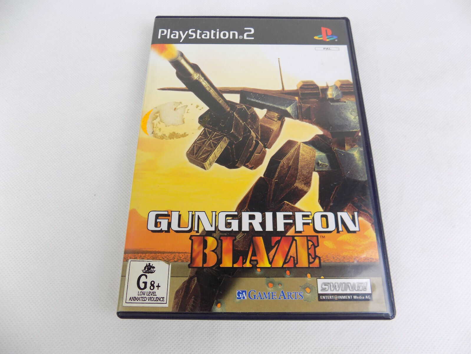 Mint Disc Playstation 2 Ps2 Gungriffon Blaze Inc Manual Starboard Games