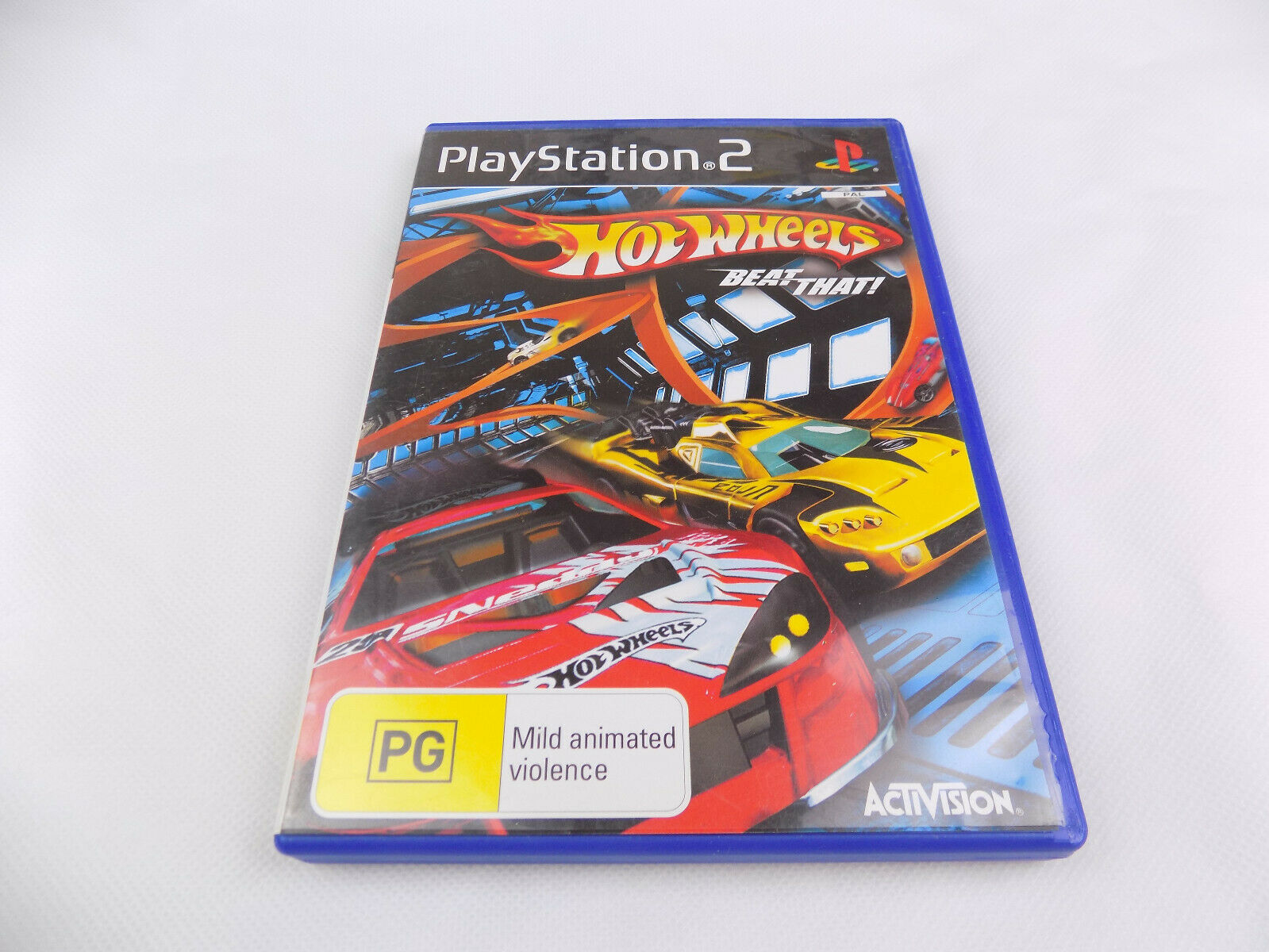 Mint Disc Playstation 2 Ps2 Hot Wheels Beat That - Inc Manual ...