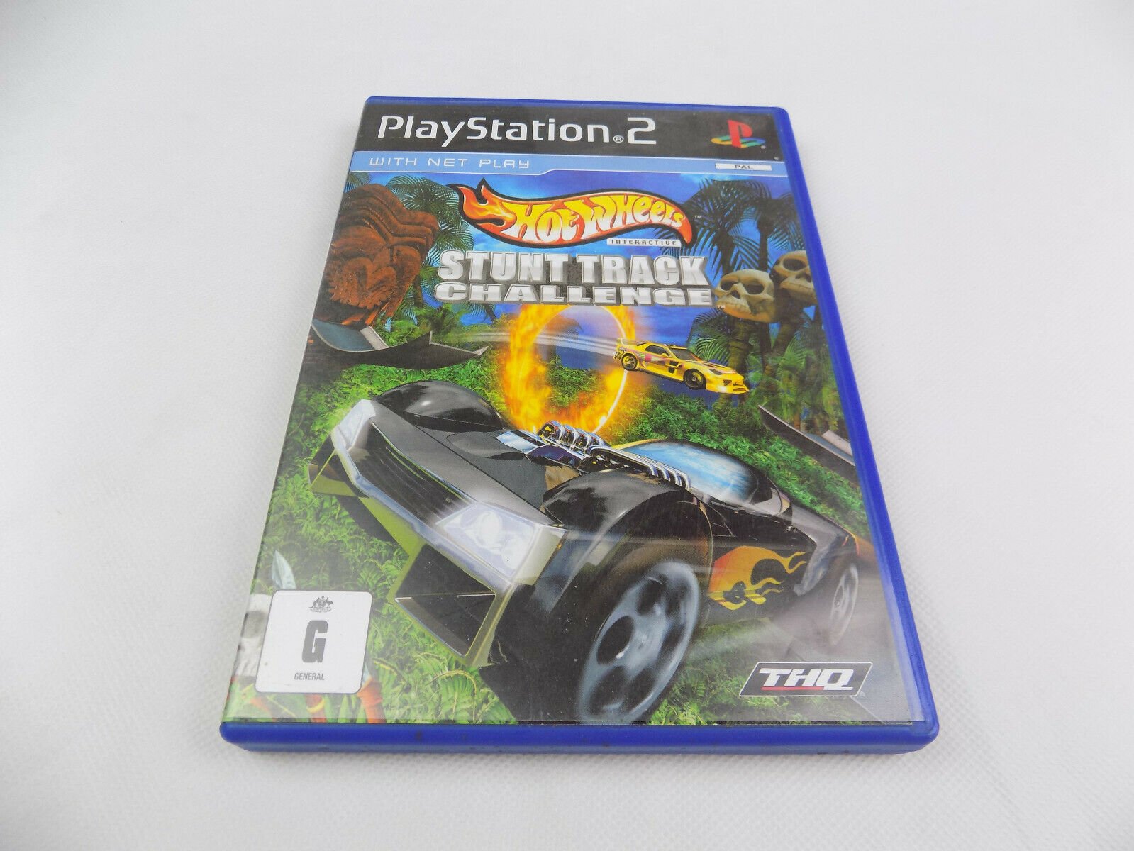 Mint Disc Playstation 2 Ps2 Hot Wheels Stunt Track Challenge - Inc Manual