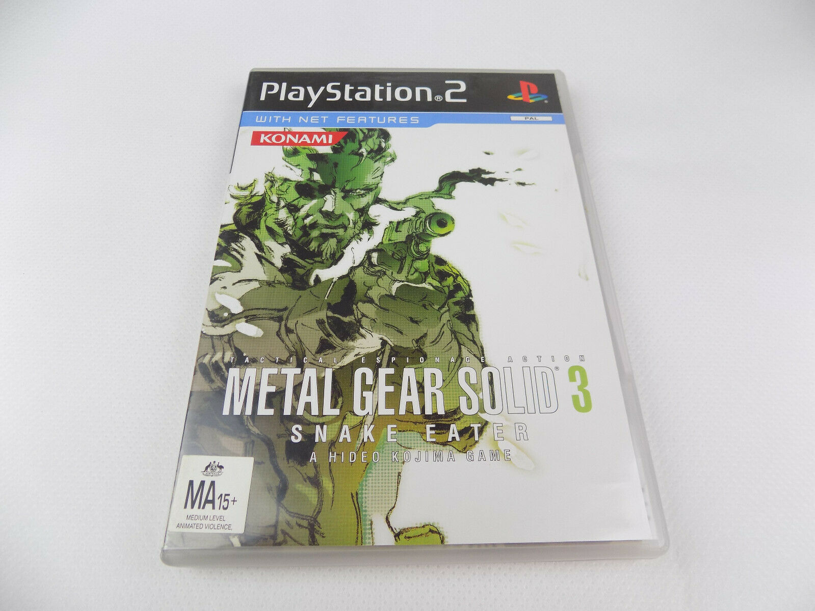 Mint Disc Playstation 2 Ps2 Metal Gear Solid 3 III Snake Eater – Inc ...