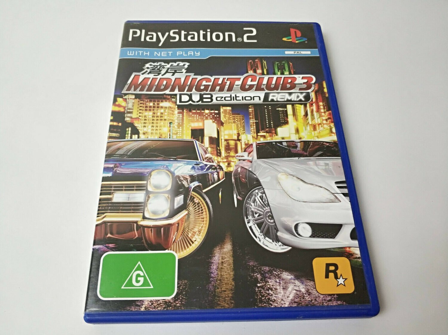 Mint Disc Playstation 2 Ps2 Midnight Club 3 DUB Edition Remix - Inc Manual