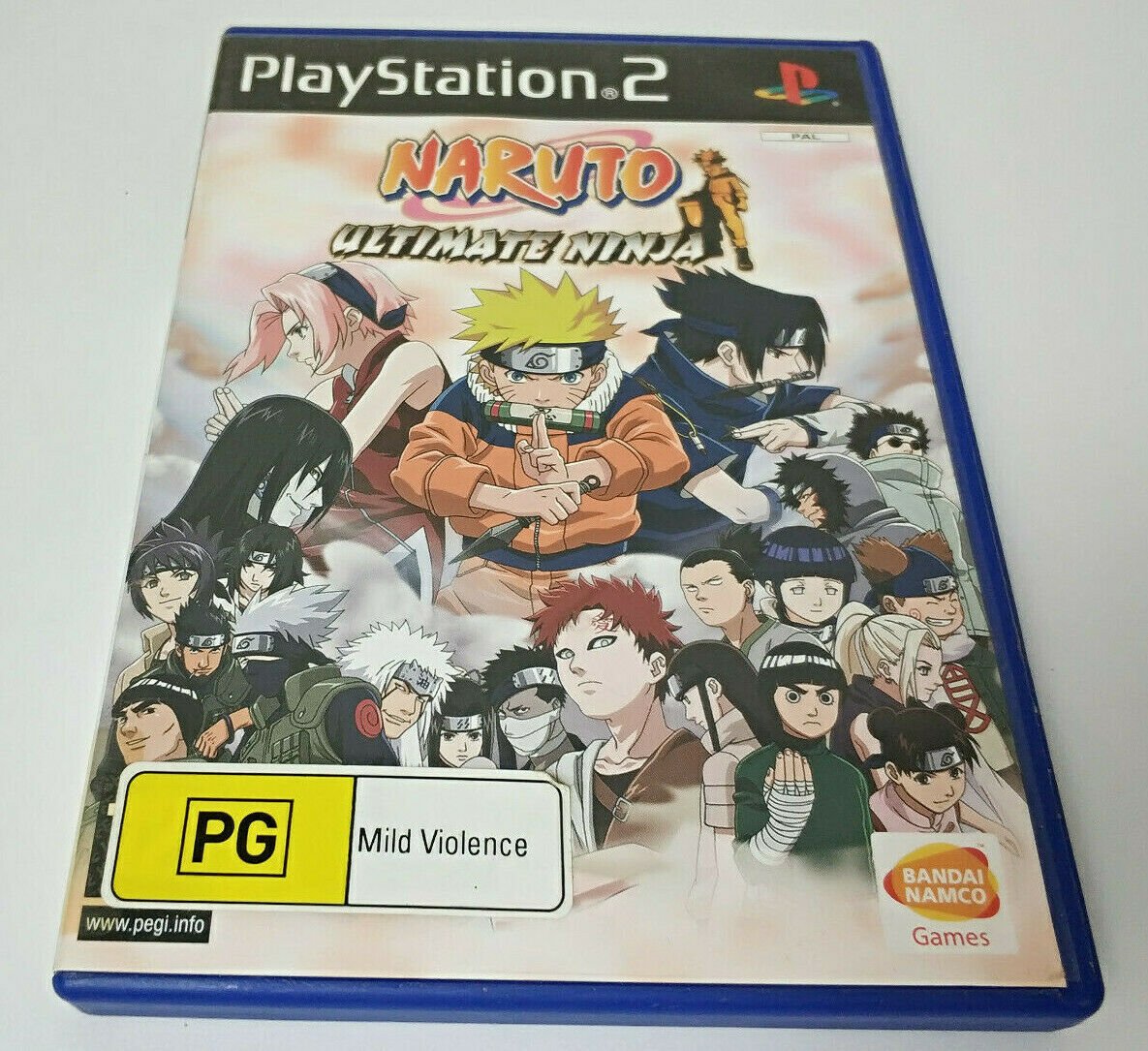 Mint Disc Playstation 2 Ps2 Naruto Ultimate Ninja - Inc Manual