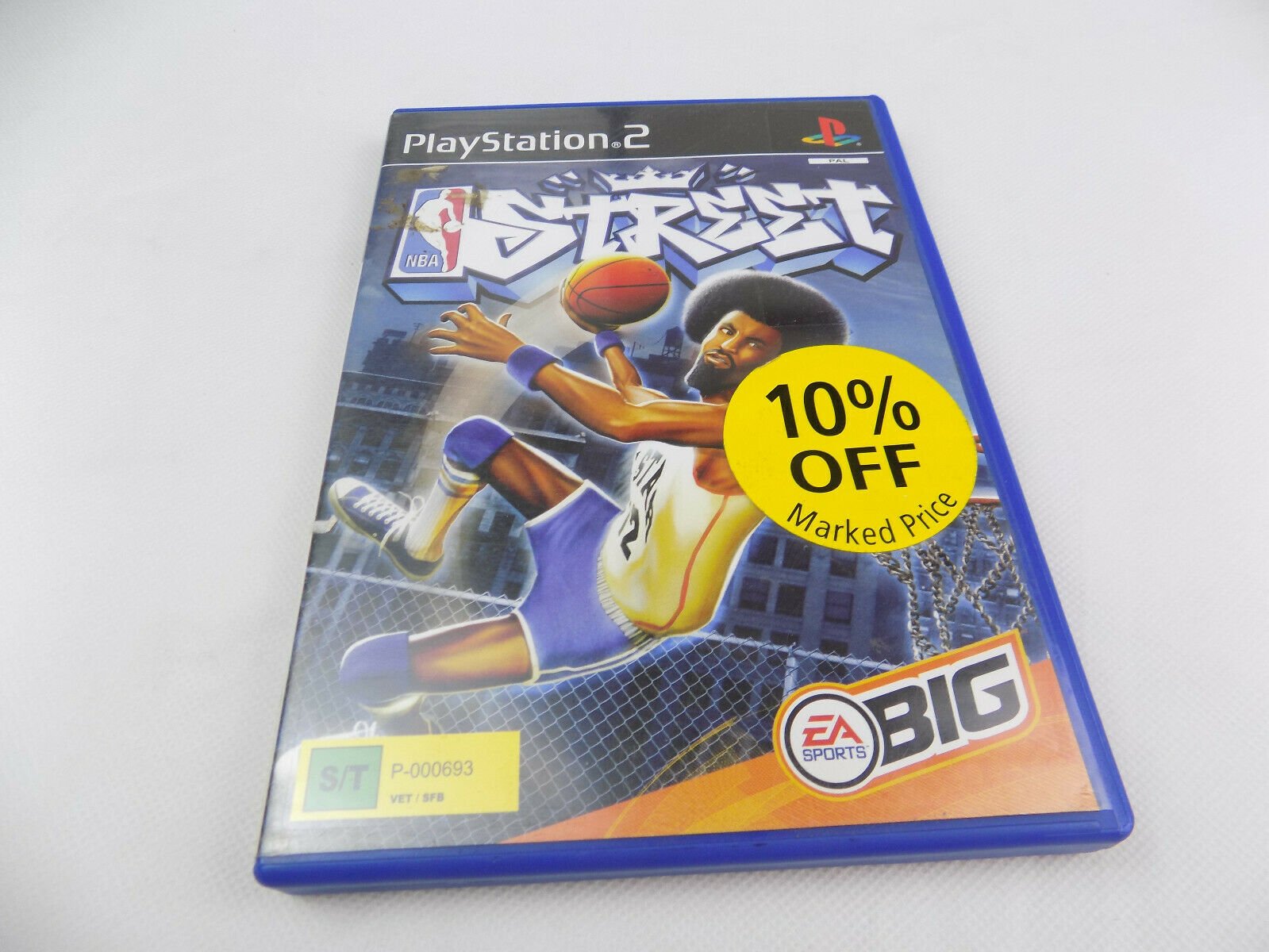 Mint Disc Playstation 2 Ps2 NBA Street 1 I First Game - Inc Manual