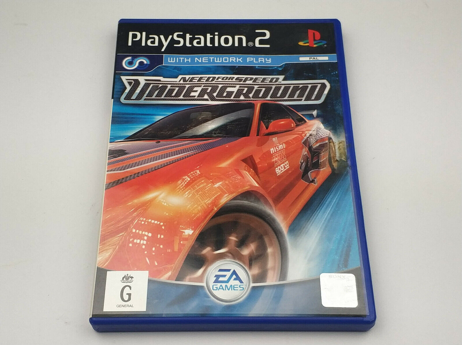 Mint Disc Playstation 2 Ps2 Need for Speed Underground – Inc Manual ...