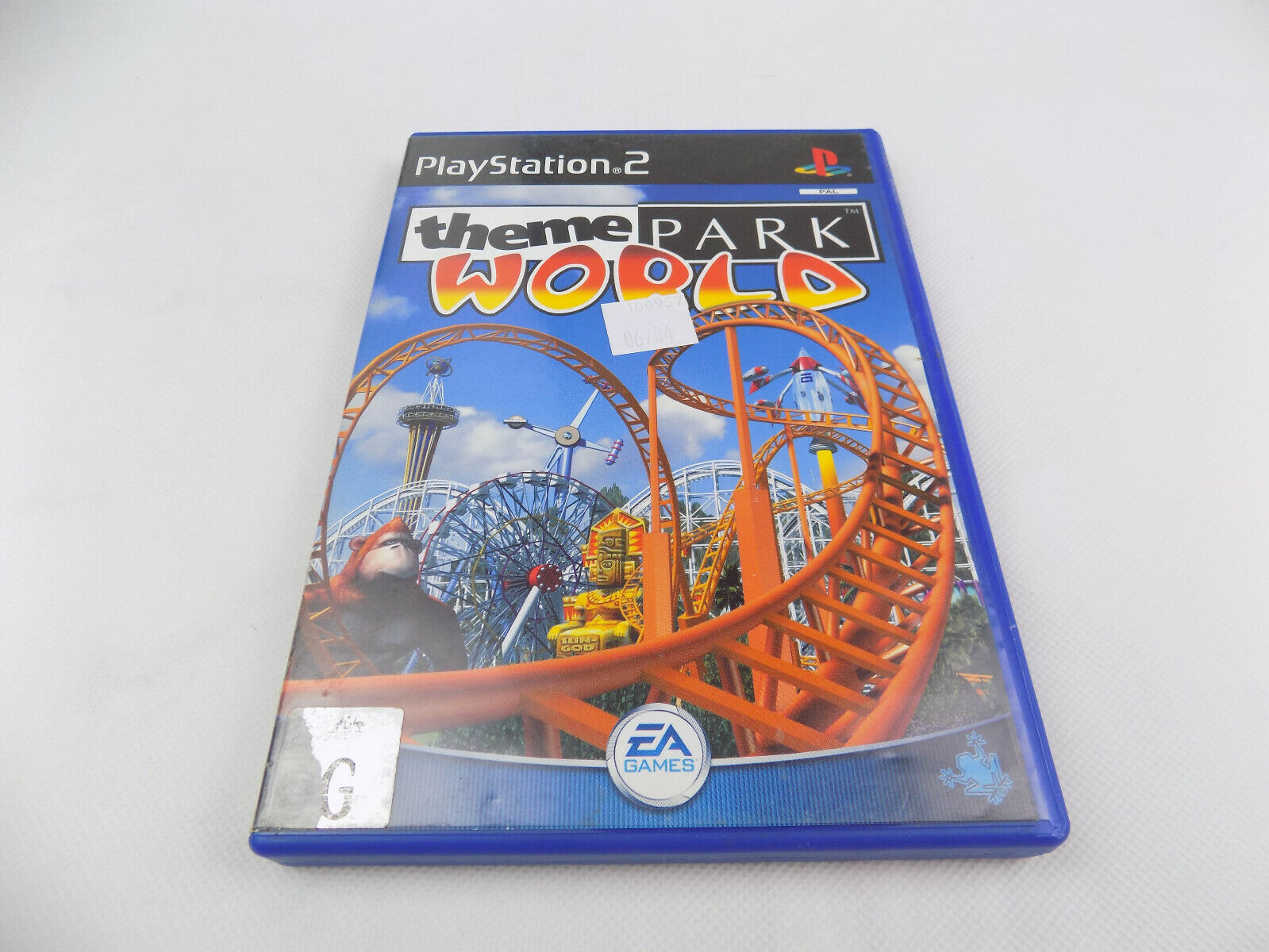 Mint Disc Playstation 2 Ps2 Theme Park World - Inc Manual