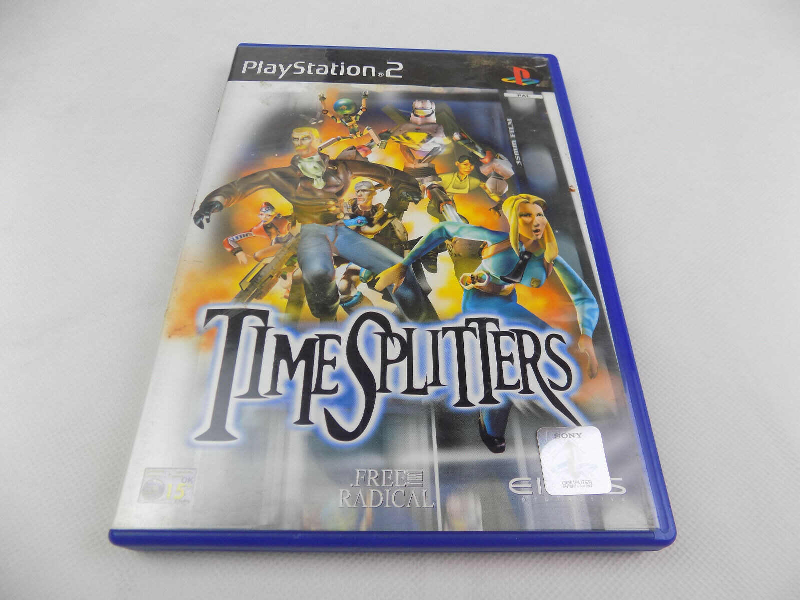 Mint Disc Playstation 2 Ps2 TimeSplitters Time Splitters – Inc Manual ...