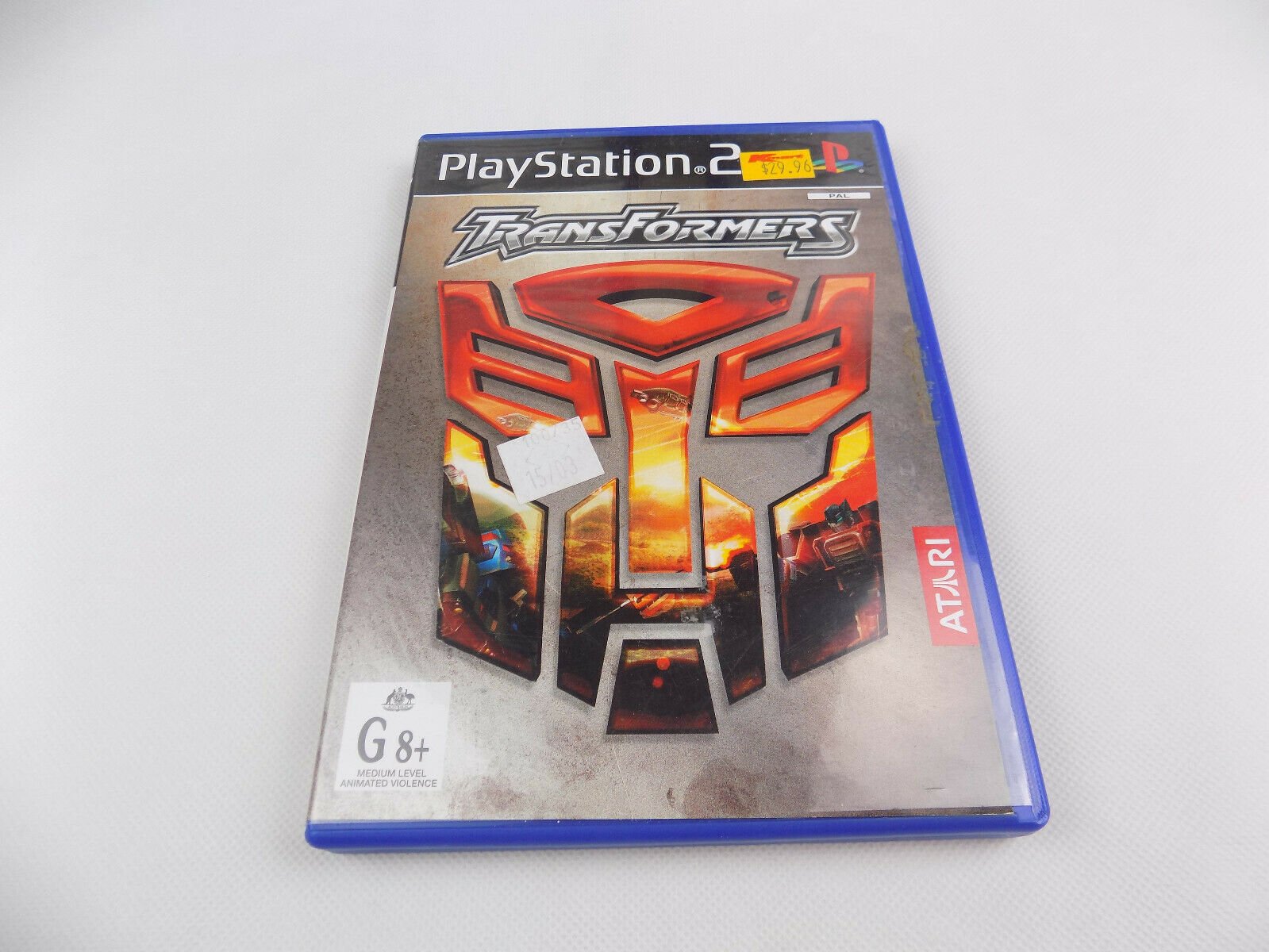 Mint Disc Playstation 2 Ps2 Transformers - Inc Manual