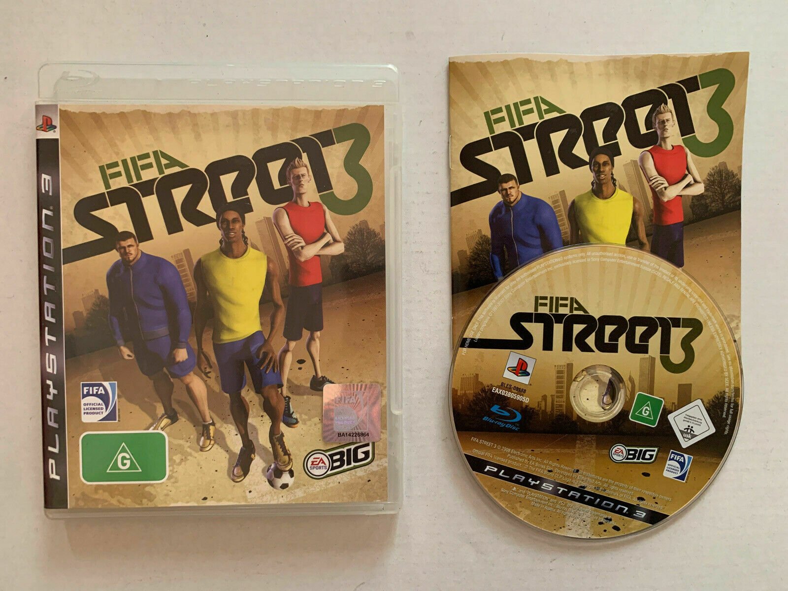 Mint Disc Playstation 3 Ps3 Fifa Street 3 III- Inc Manual