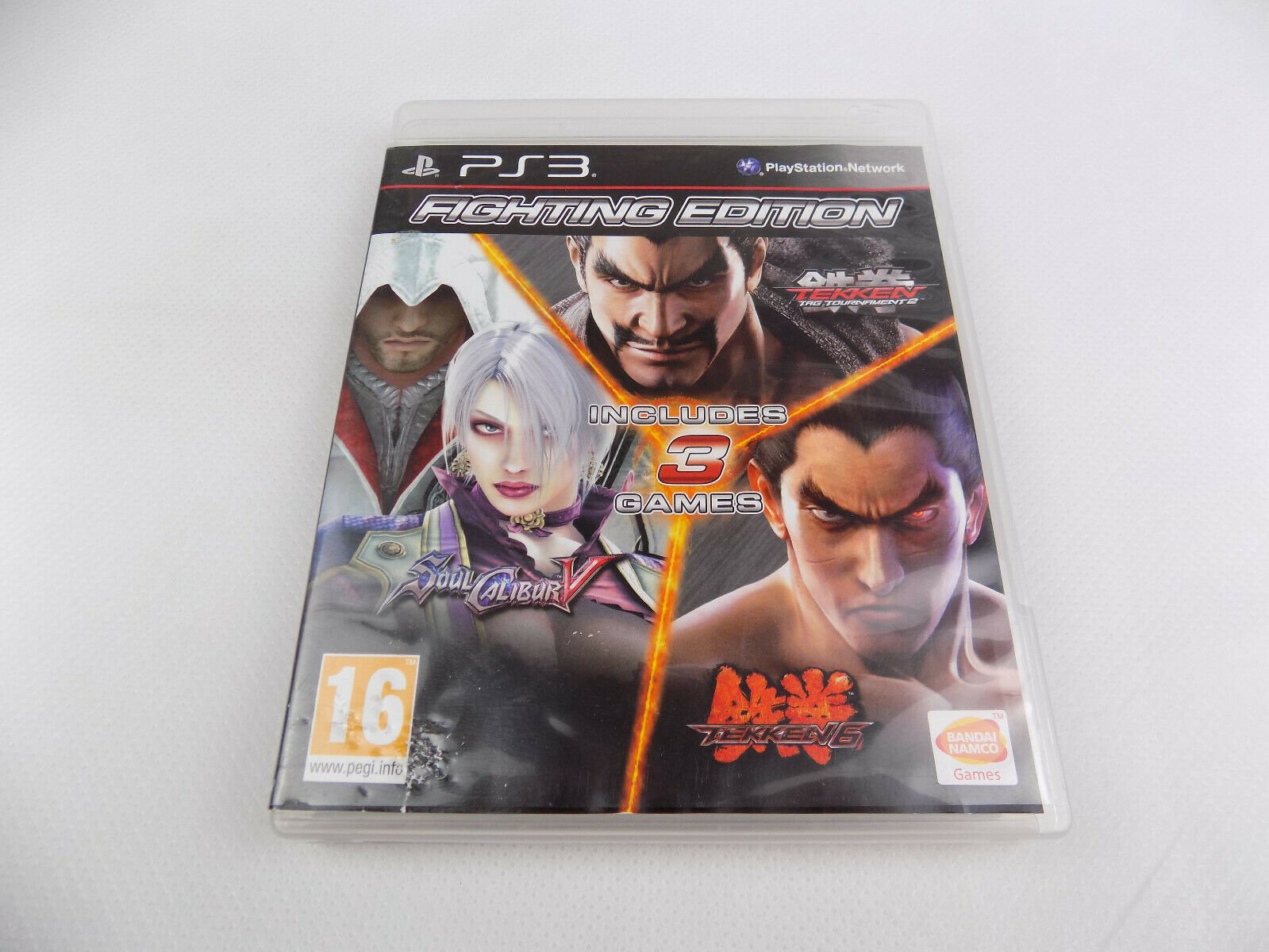 Mint Disc Playstation 3 Ps3 Fighting Edition Tekken 6 Tag Tournament 2 Soul - Inc Manual