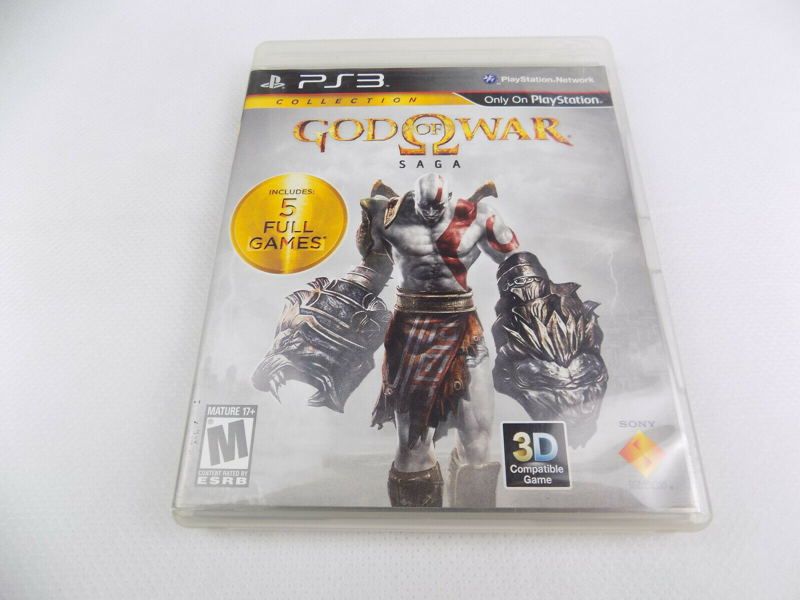 Mint Disc Playstation 3 Ps3 God of War Saga Collection All 5 Games – Inc  Manual - Starboard Games