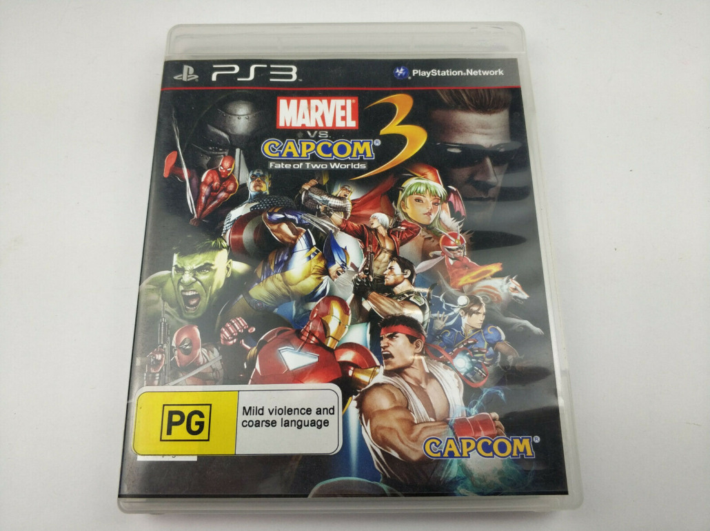 Mint Disc Playstation 3 Ps3 Marvel Vs Capcom 3: Fate Of Two Worlds – Inc  Manual - Starboard Games