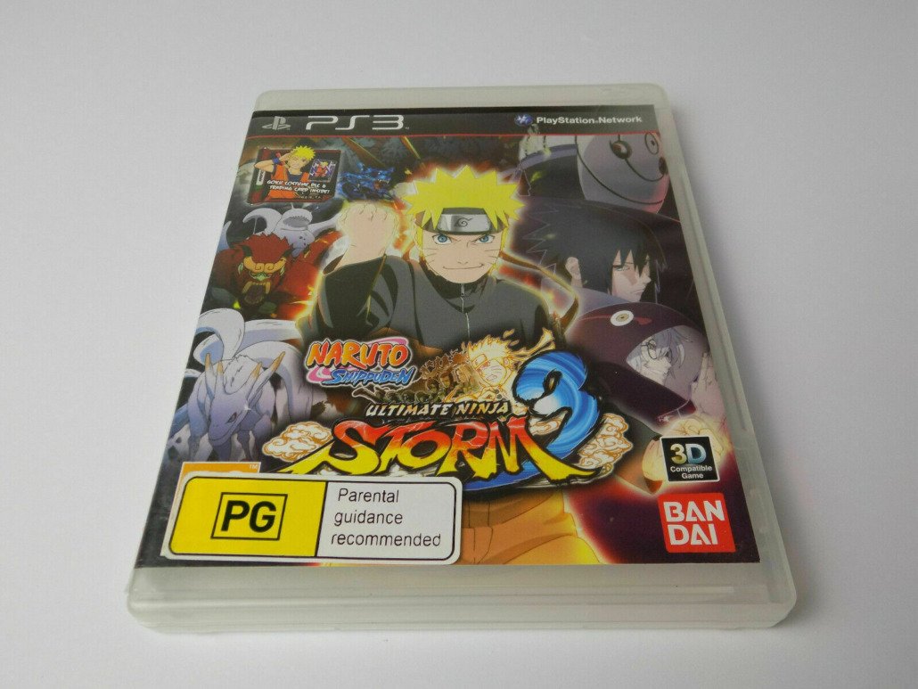 Mint Disc Playstation 3 Ps3 Naruto Shippuden Ultimate Ninja Storm 3 III - Inc Manual