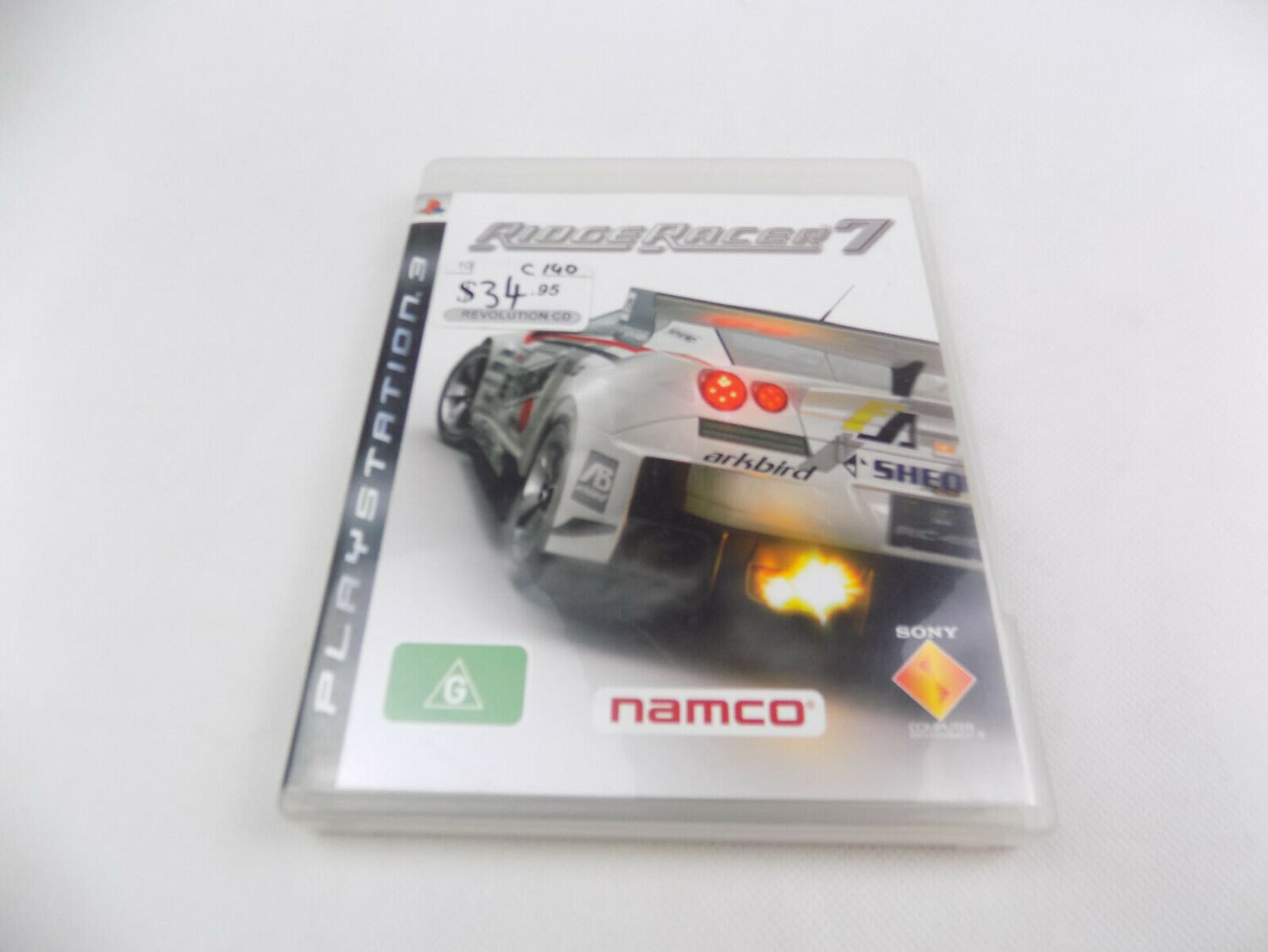 Mint Disc Playstation 3 Ps3 Ridge Racer 7 VII - Inc Manual
