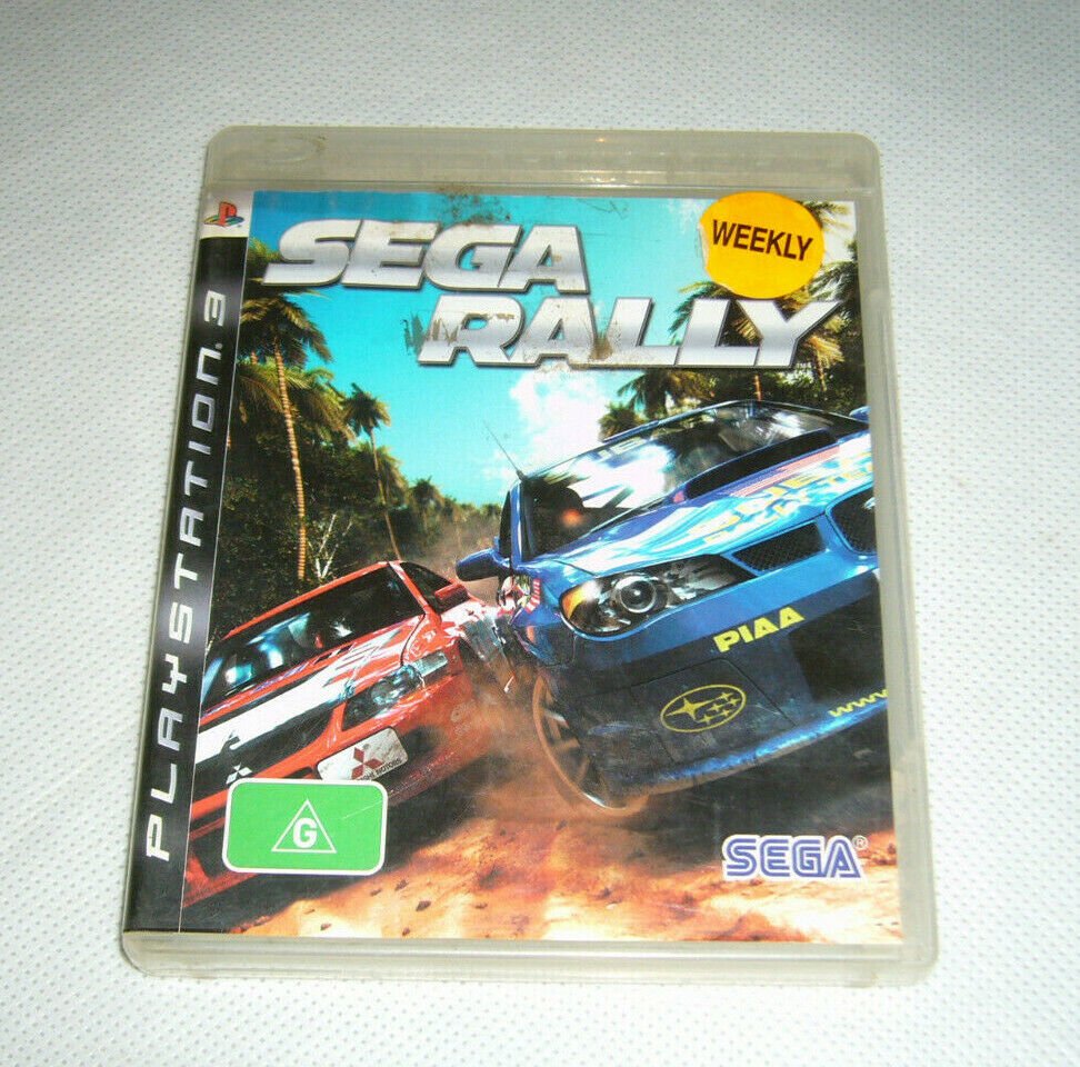Mint Disc Playstation 3 Ps3 SEGA Rally - Inc Manual