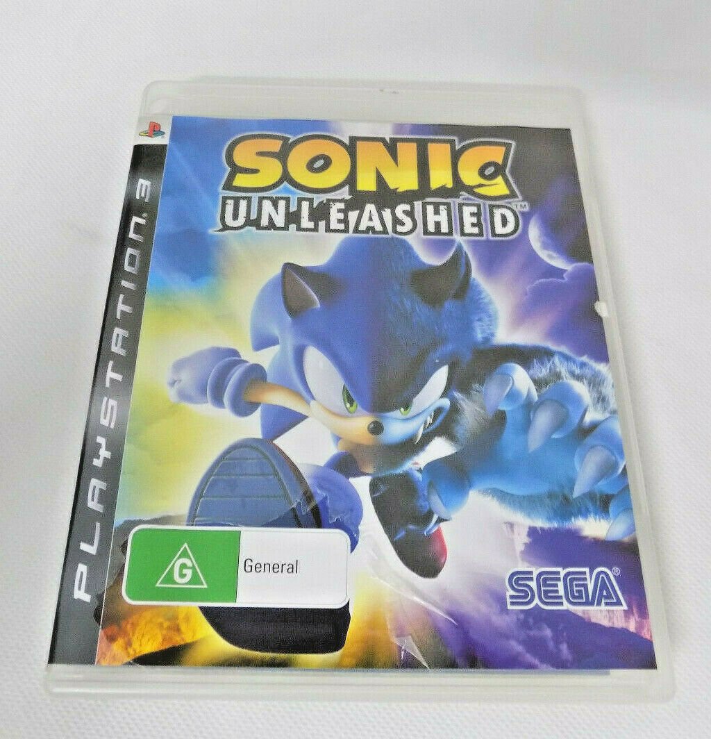 Mint Disc Playstation 3 Ps3 Sonic Unleashed - Inc Manual