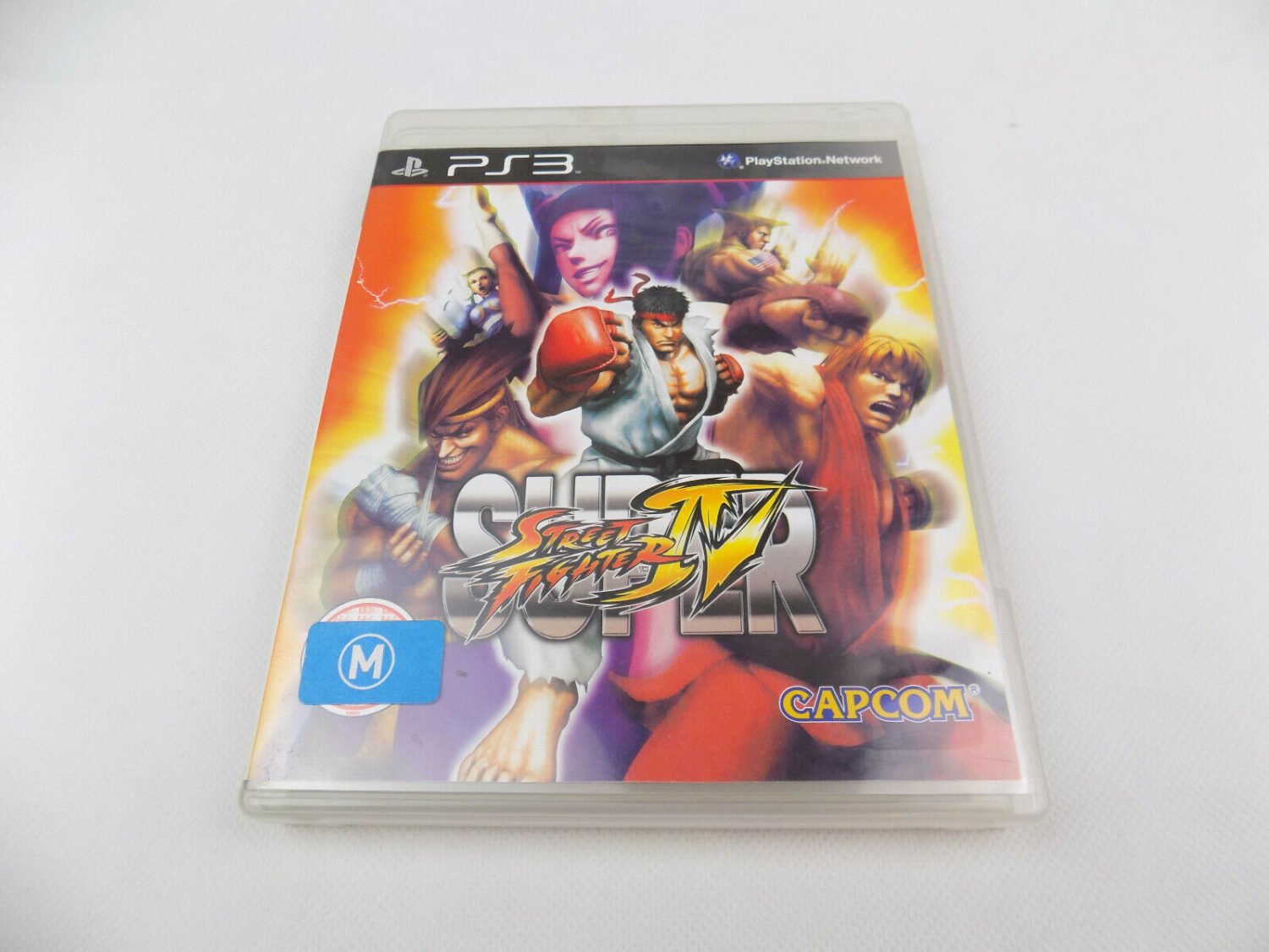 Mint Disc Playstation 3 Ps3 Super Street Fighter IV 4 - Inc Manual