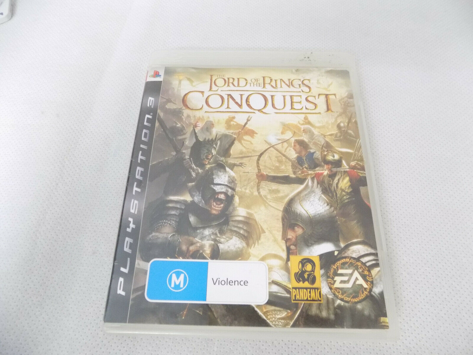 Mint Disc Playstation 3 Ps3 The Lord of the Rings: Conquest - Inc ...