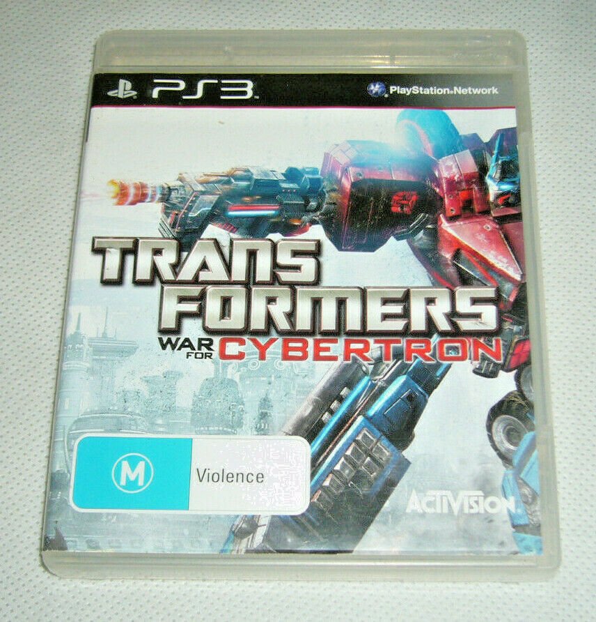 Mint Disc Playstation 3 Ps3 Transformers War For Cybertron - Inc Manual