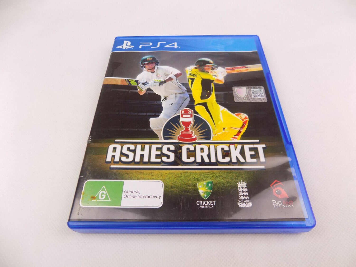 Mint Disc Playstation 4 Ps4 Ashes Cricket