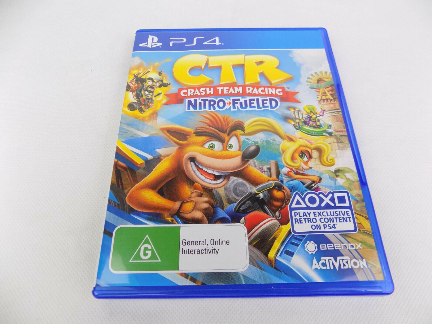 Mint Disc Playstation 4 Ps4 Crash Team Racing Nitro Fueled