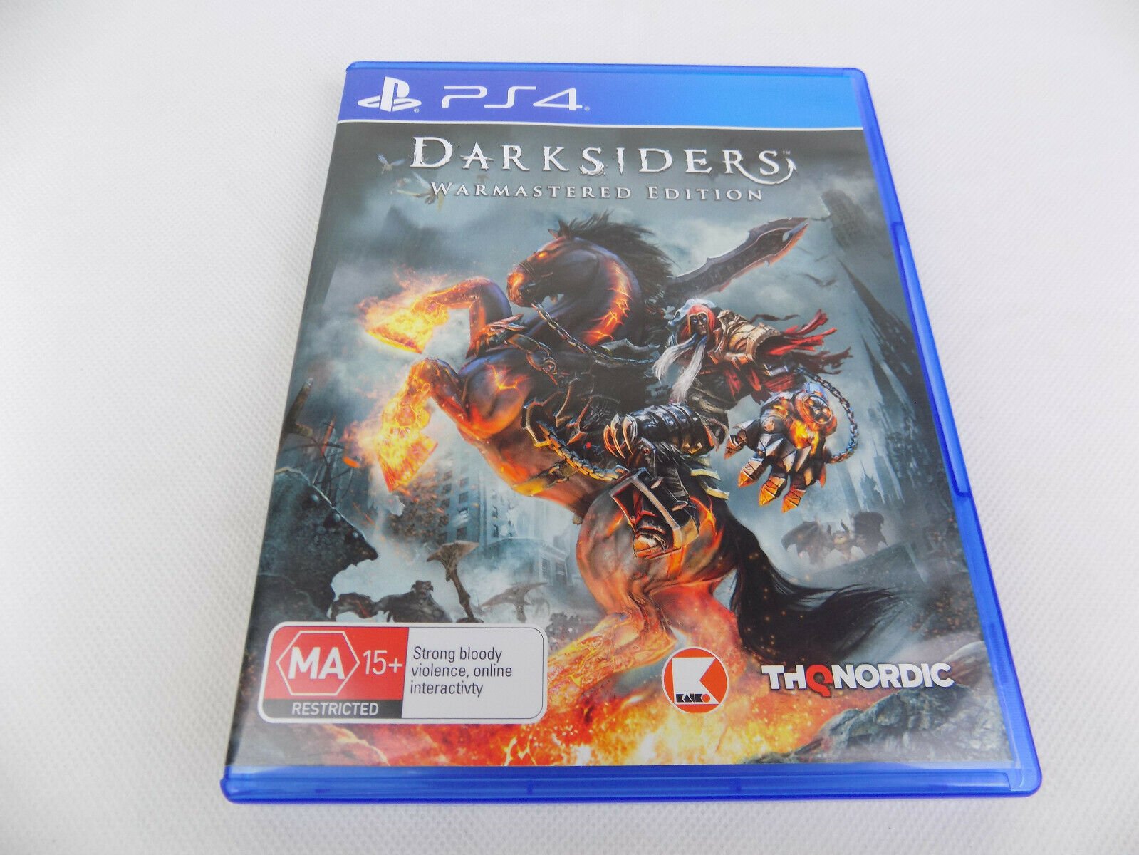 Mint Disc Playstation 4 Ps4 Darksiders Warmastered Edition