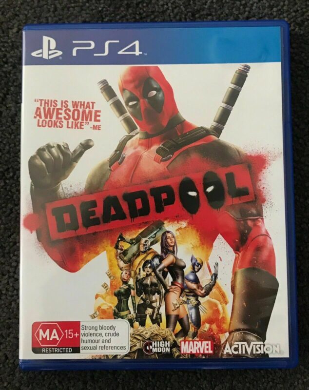 Mint Disc Playstation 4 Ps4 Deadpool Dead Pool - Free Postage