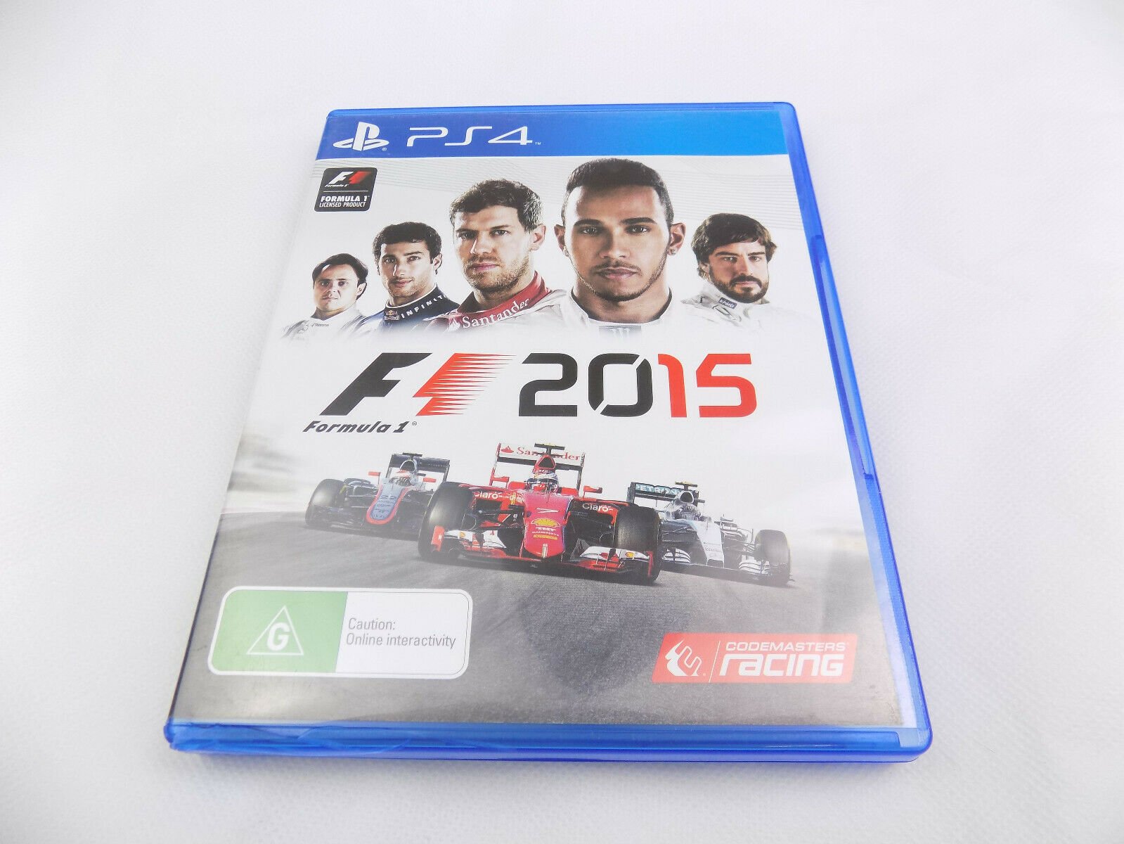 Mint Disc Playstation 4 Ps4 F1 2015 Formula One 2k15 15