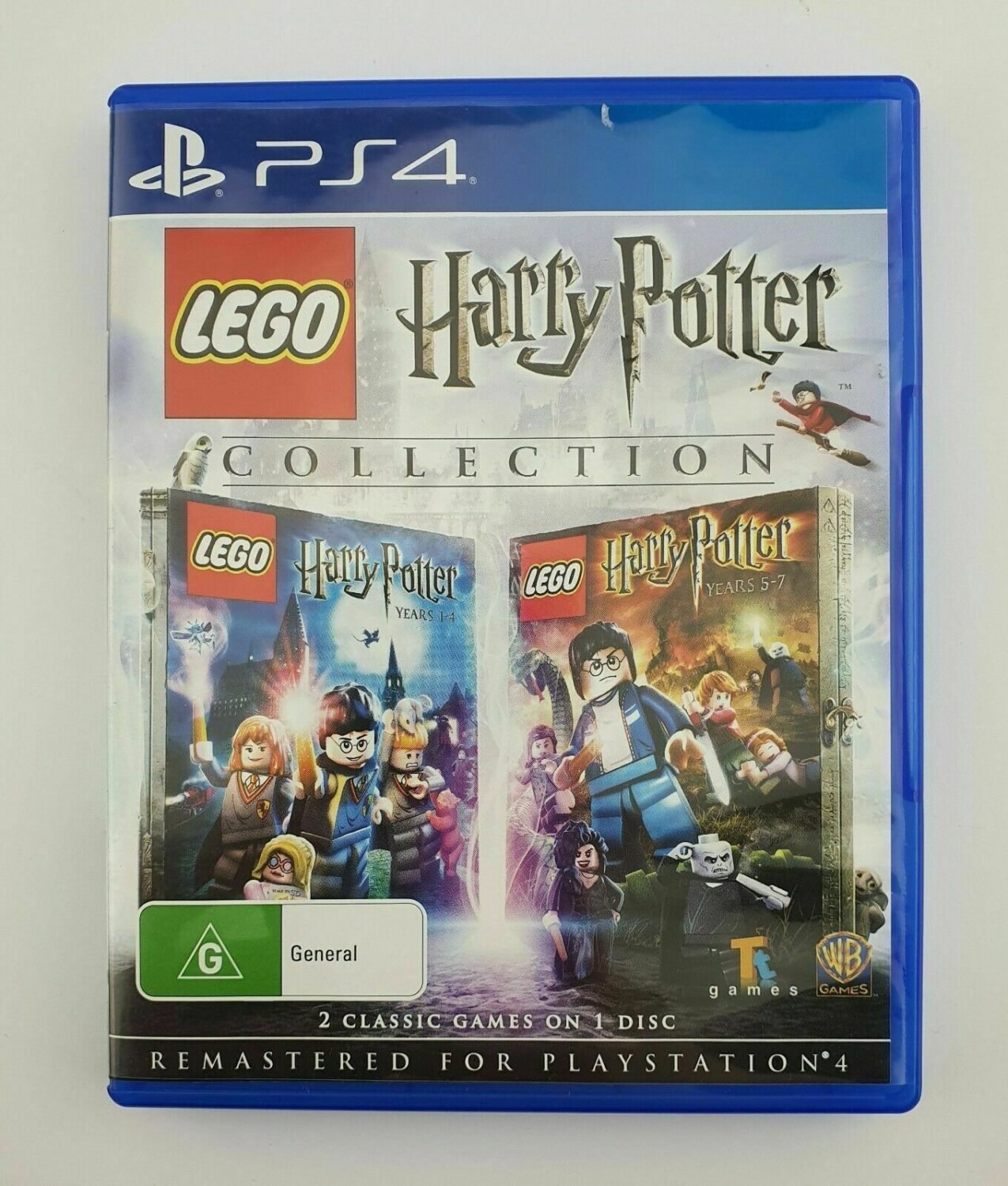 Mint Disc Playstation 4 Ps4 Lego Harry Potter Collection