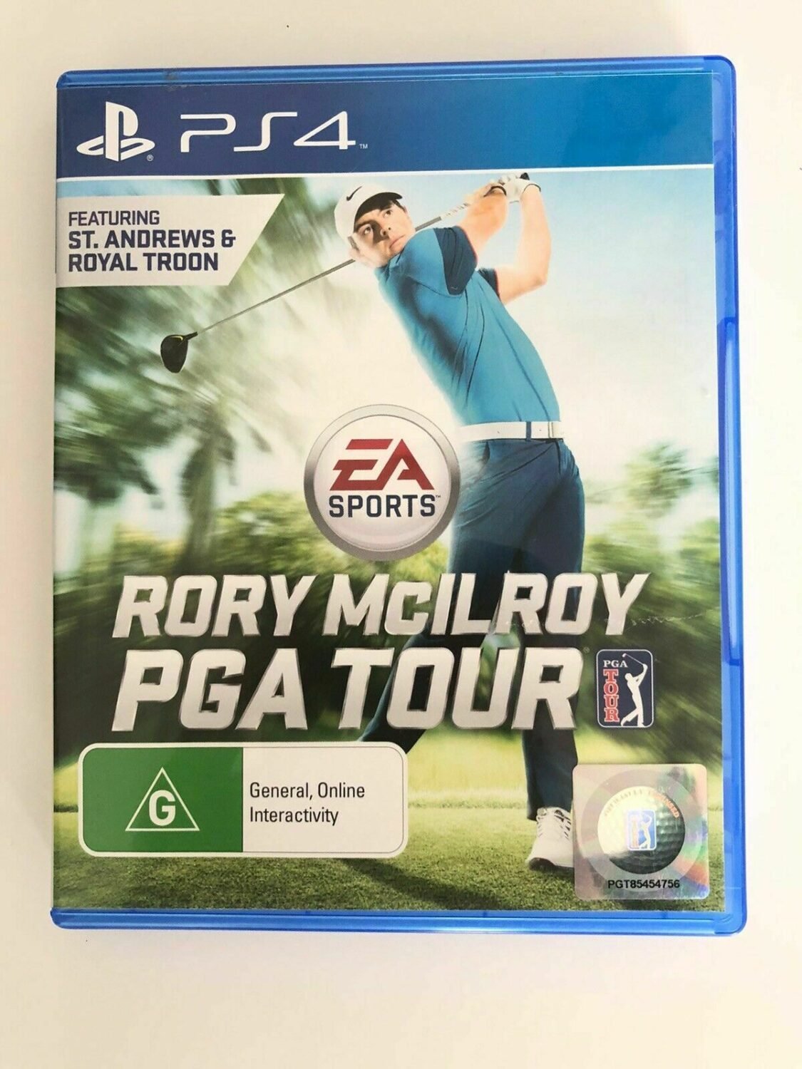 Mint Disc Playstation 4 Ps4 Rory McIlroy PGA Tour