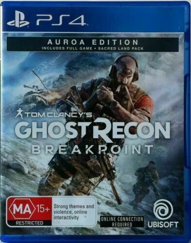 Mint Disc Playstation 4 Ps4 Tom Clancy's Ghost Recon Breakpoint AUROA Edition