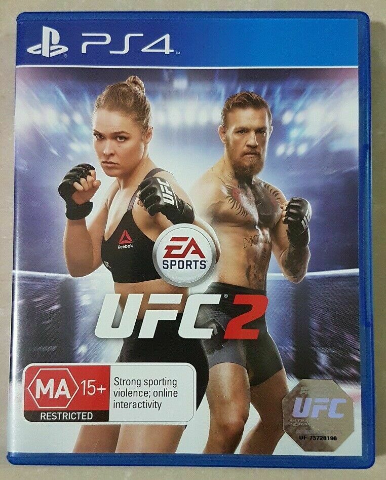 Mint Disc Playstation 4 Ps4 UFC 2 II – Free Postage - Starboard Games
