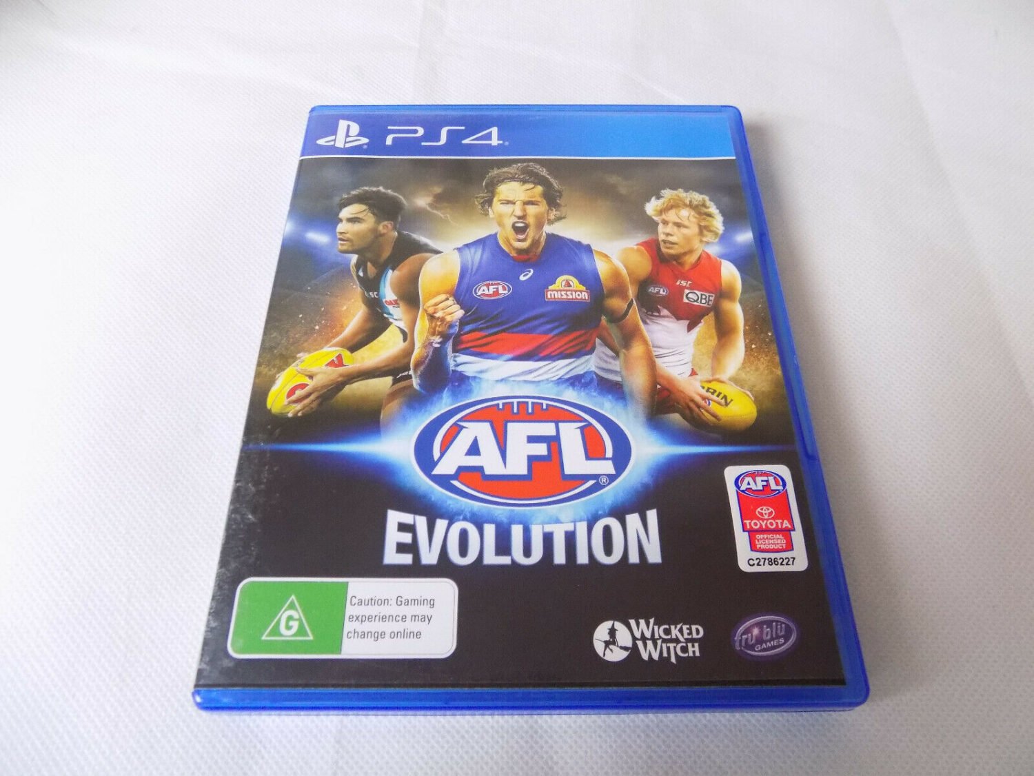 Mint Disc Playstation 4 Ps4 AFL Evolution