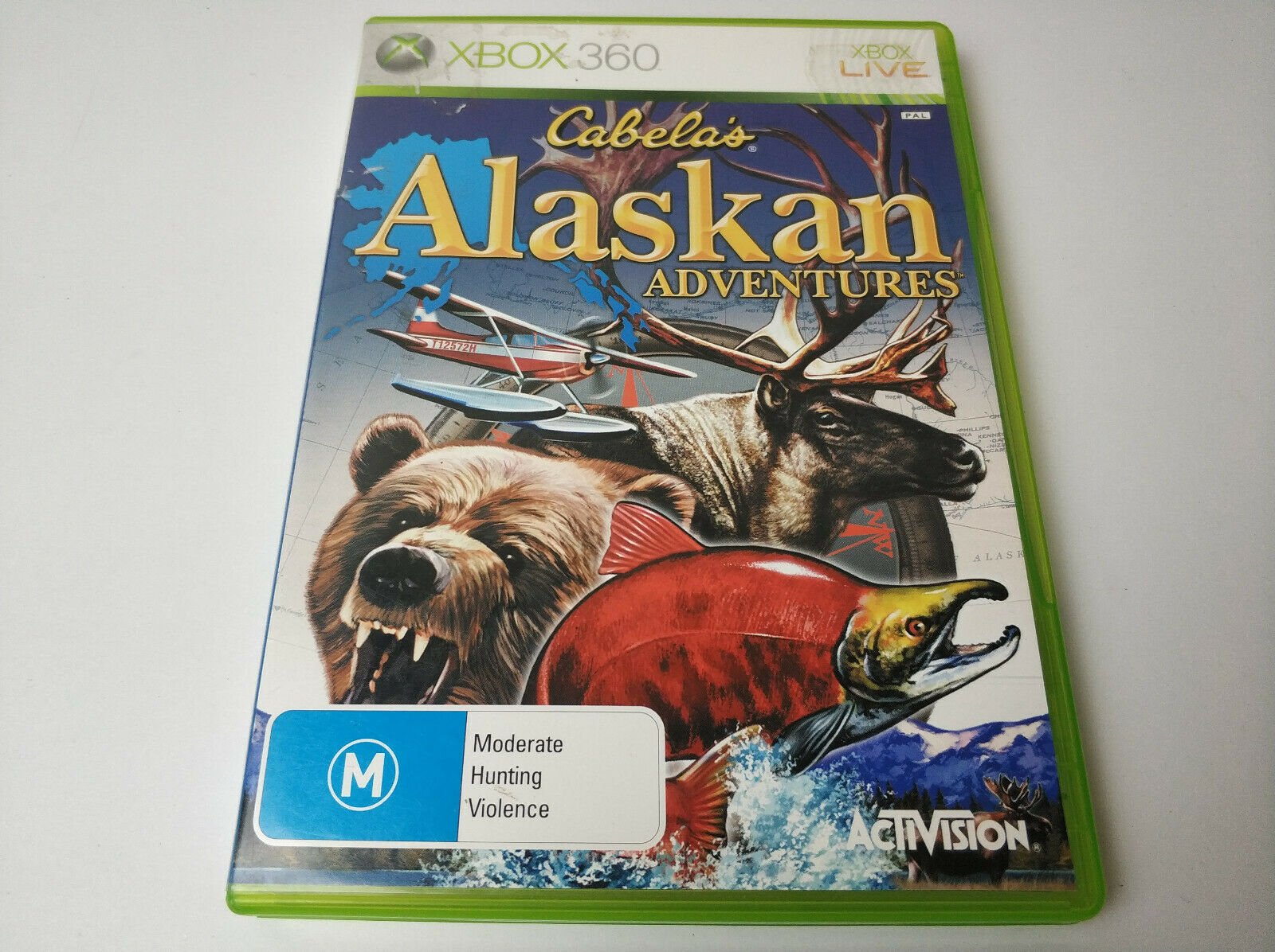 Mint Disc Xbox 360 Cabela's Alaskan Adventures  - Inc Manual