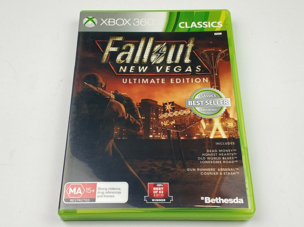 Mint Disc Xbox 360 Fallout New Vegas Ultimate Edition – Inc Manual ...