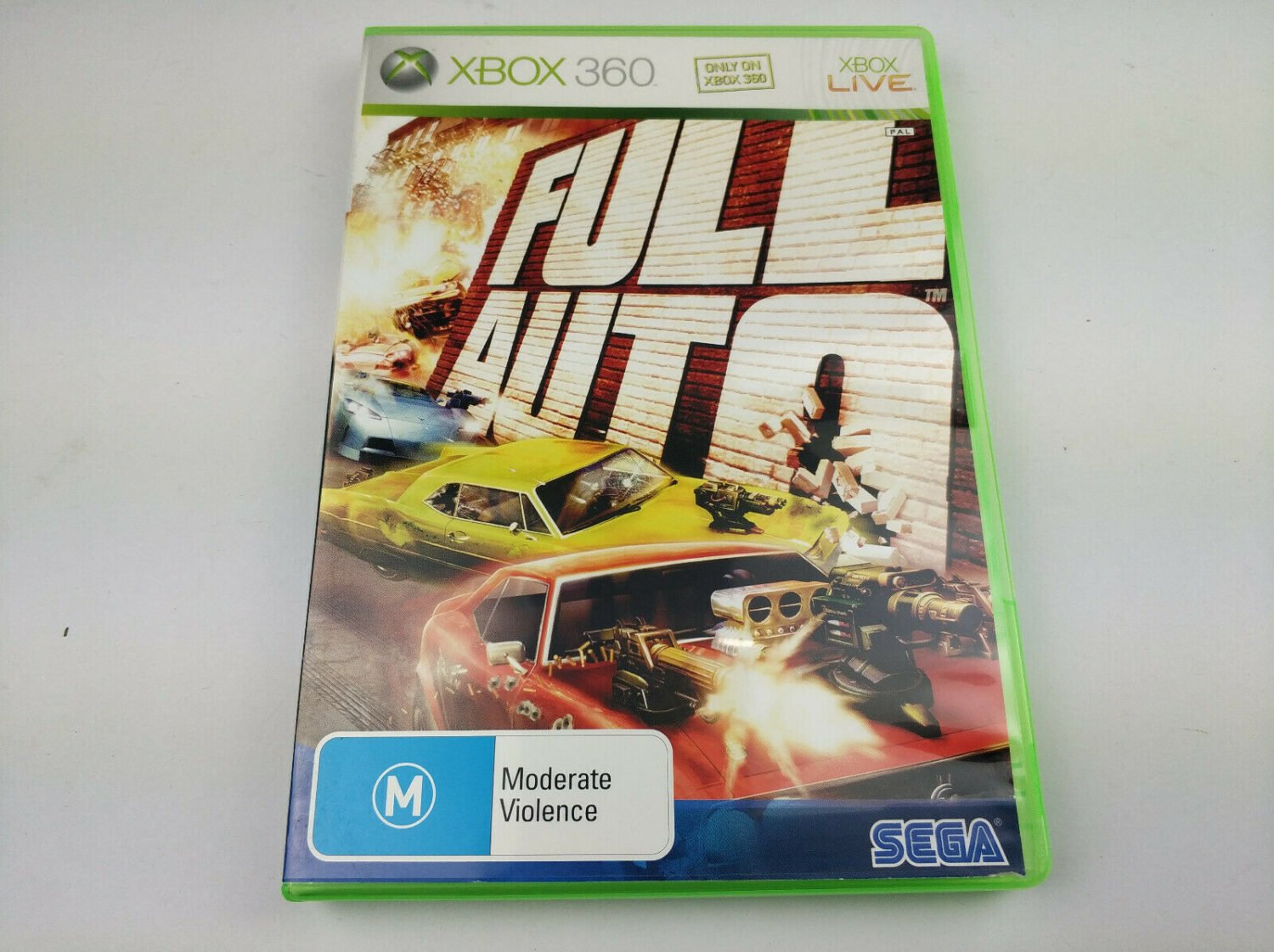 Mint Disc Xbox 360 Full Auto - No Manual