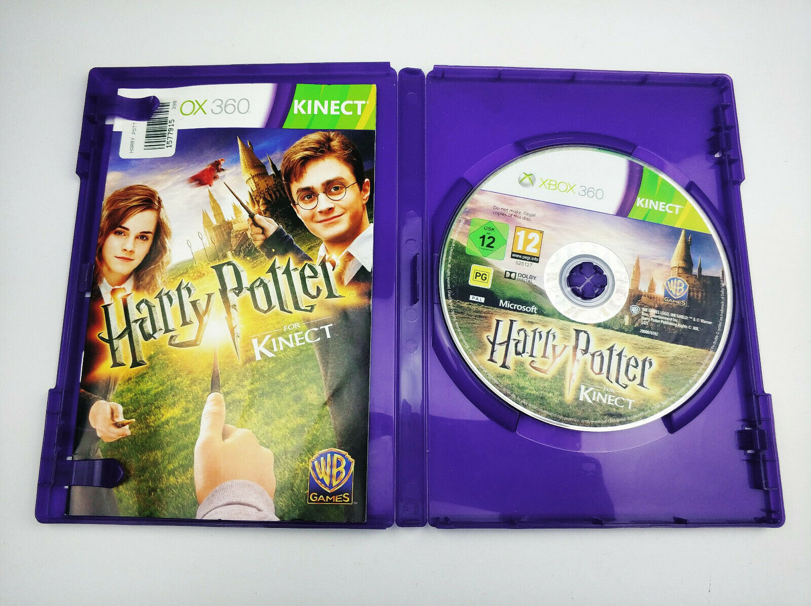 Mint Disc Xbox 360 Harry Potter Kinect – Inc Manual - Starboard Games